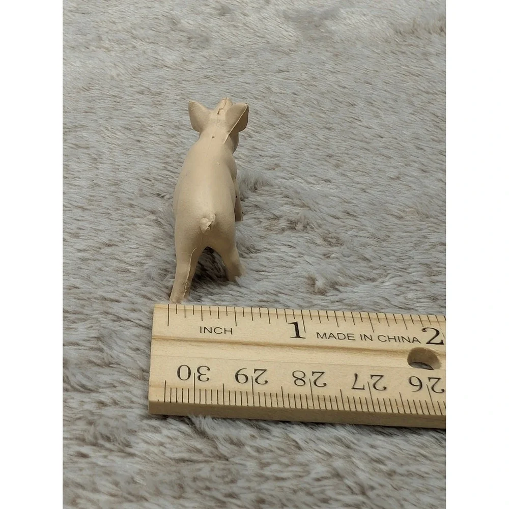 Safari Ltd Classic Piglet Tiny Mini Figure Tan Farm Animal Toy Figurine 1998